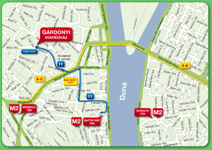Budapest Stadtplan